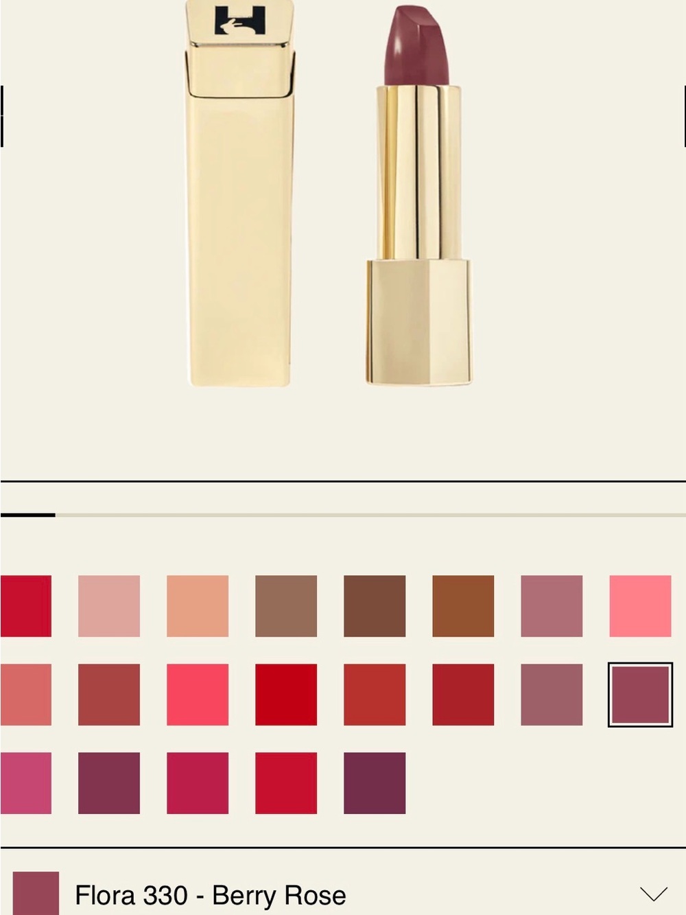 Hourglass Unlocked Satin Crème Lipstick ~Flora 330 Berry Rose